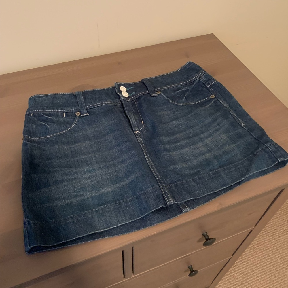 American Eagle Denim Mini Skirt